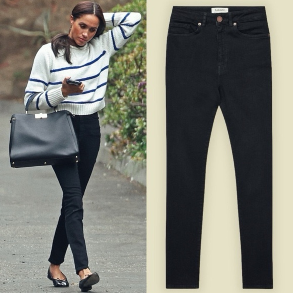 La Ligne Valerie Black Skinny Jeans